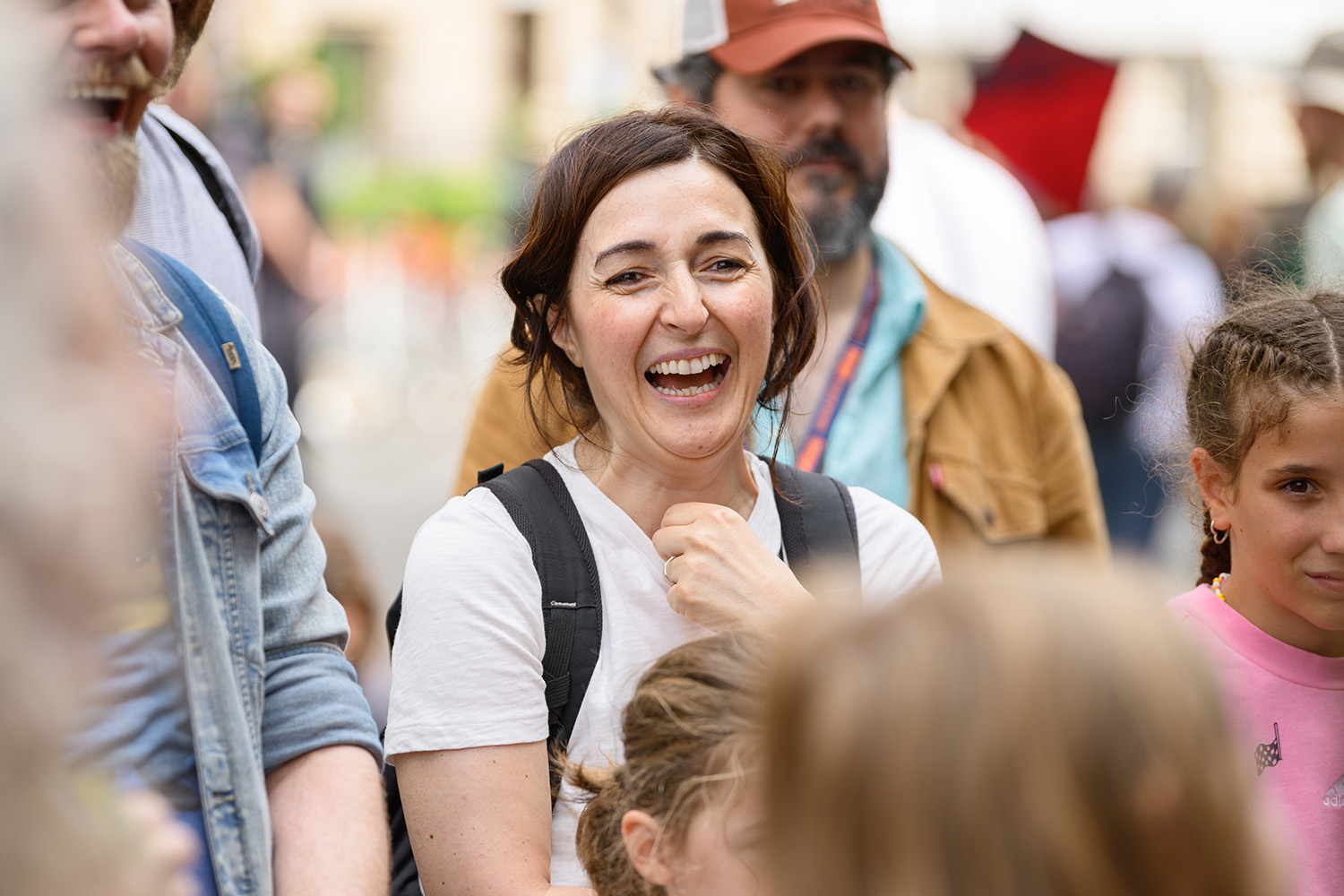 Woman Smiling Outdoor